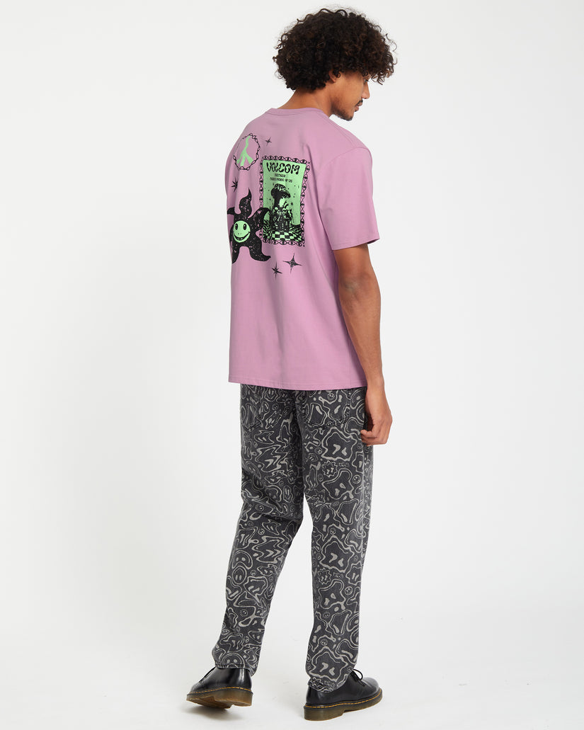 Featured Artist Filip Rygalski 2 Short Sleeve Tee - Steel Purple