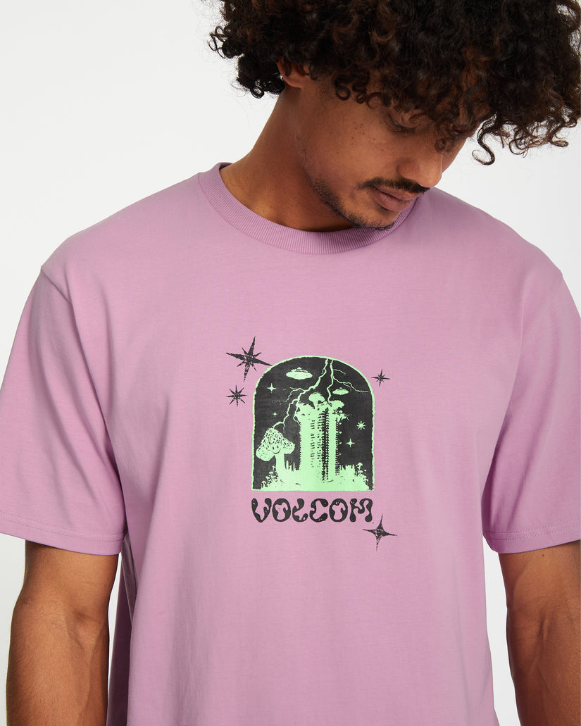 Featured Artist Filip Rygalski 2 Short Sleeve Tee - Steel Purple