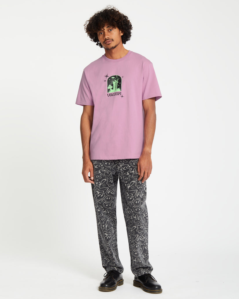 Featured Artist Filip Rygalski 2 Short Sleeve Tee - Steel Purple