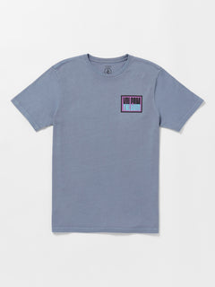 Curbwax Short Sleeve T-Shirt - Denim