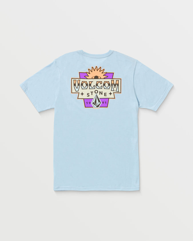 Sure Thing Short Sleeve Tee - Carolina Blue Heather