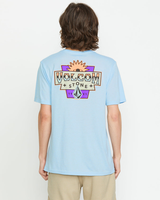 Sure Thing Short Sleeve Tee - Carolina Blue Heather