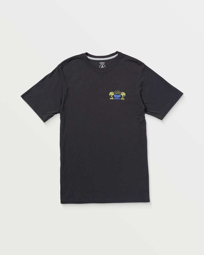 Cosmic Root Short Sleeve Tee - Washed Black Heather