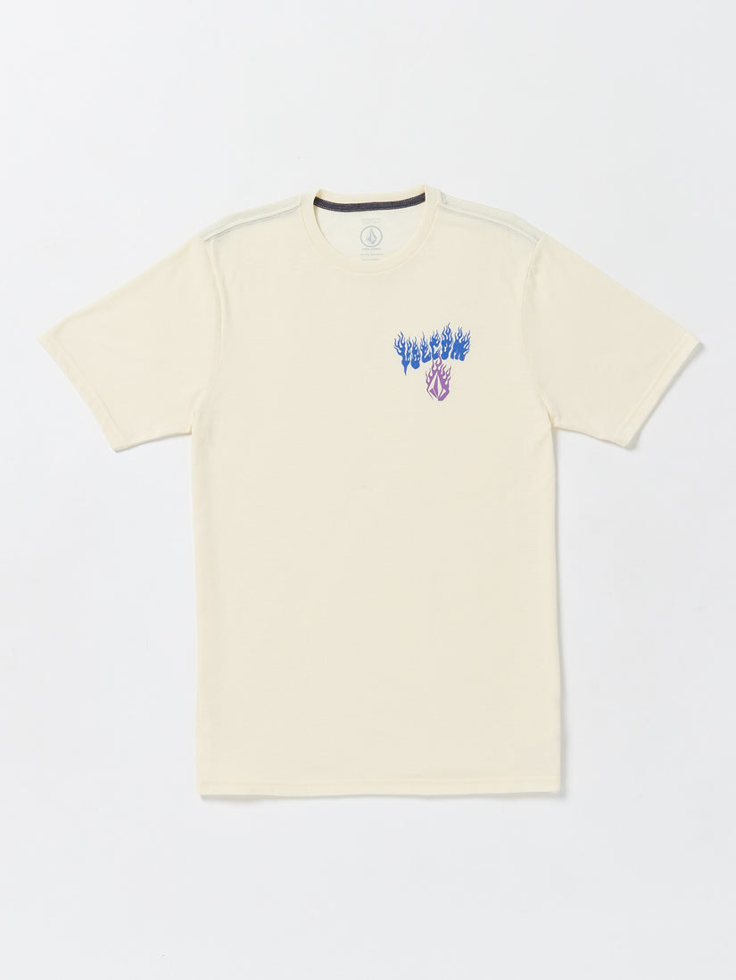 Afterburner Short Sleeve T-Shirt - Off White Heather