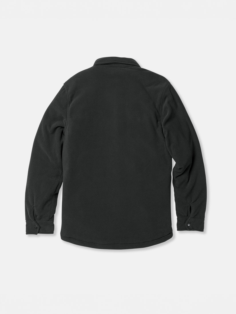 Bowered Fleece Jacket - Black