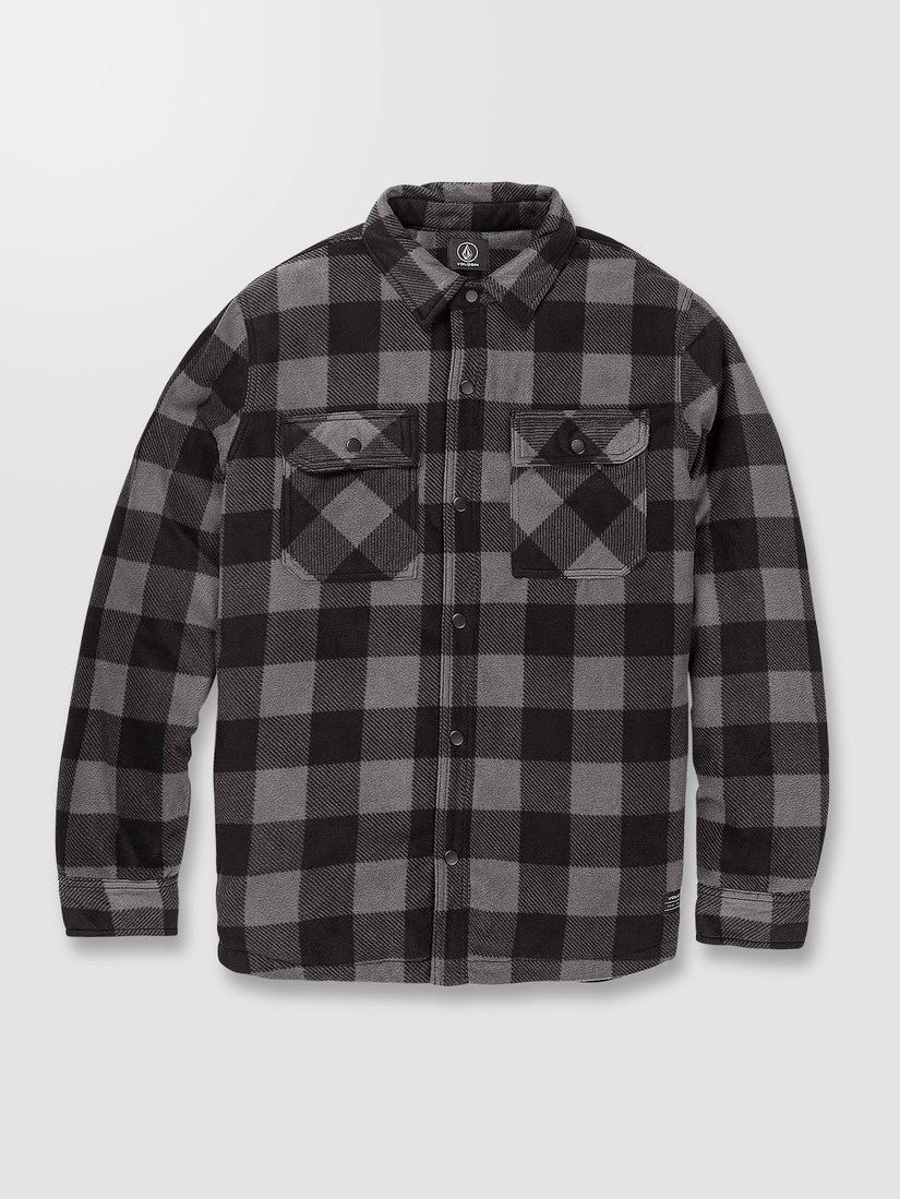 Bowered Fleece Jacket - Pewter