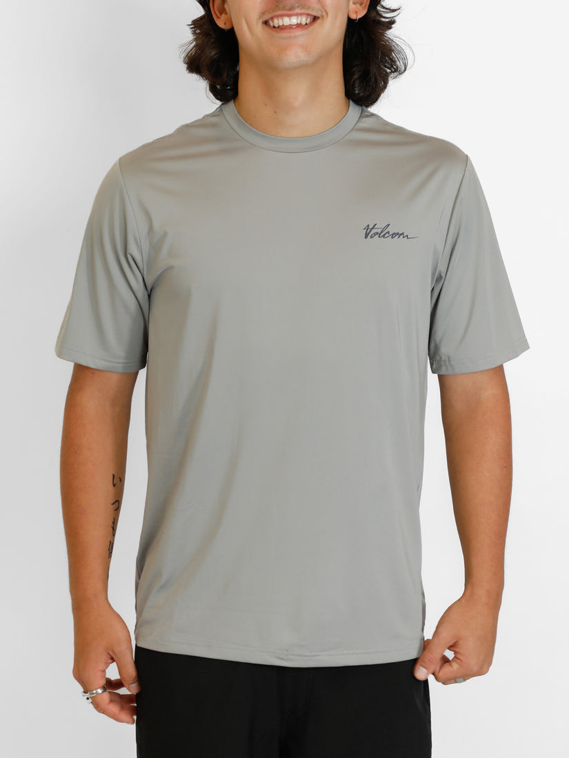 Tide Water Short Sleeve Rashvest - Grey