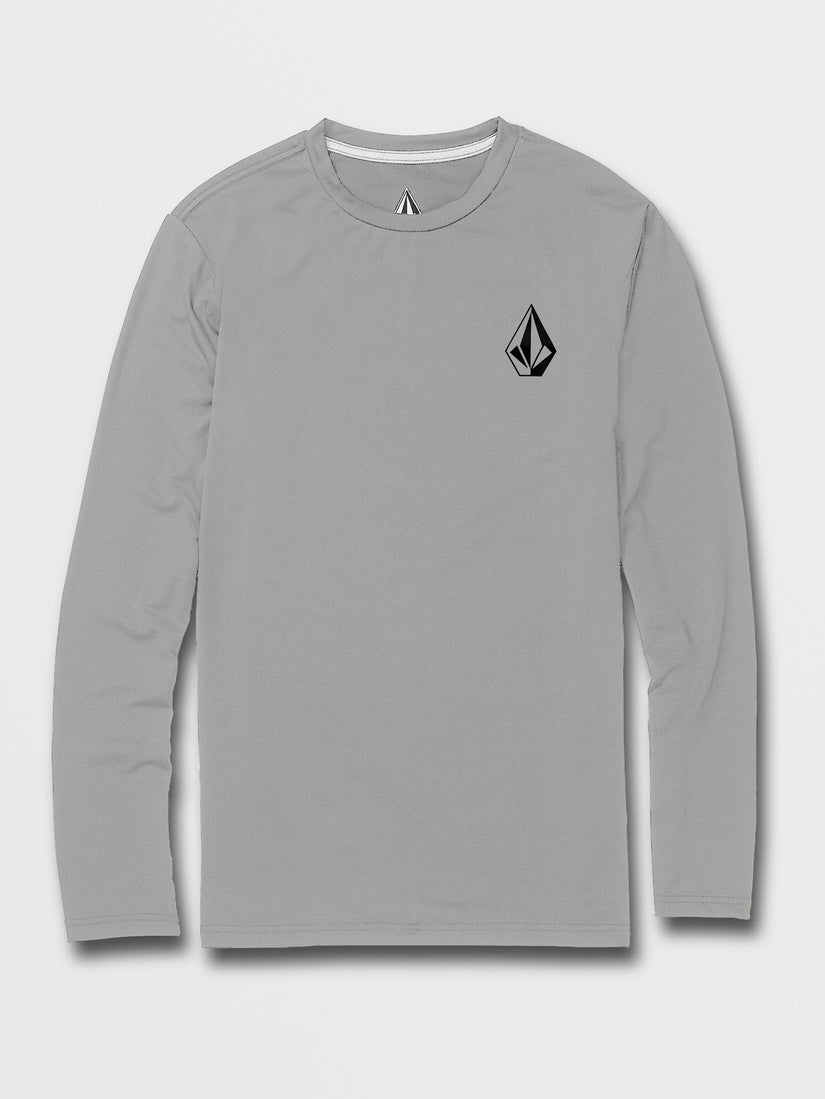 Tide Water Long Sleeve Rashvest Top - Grey