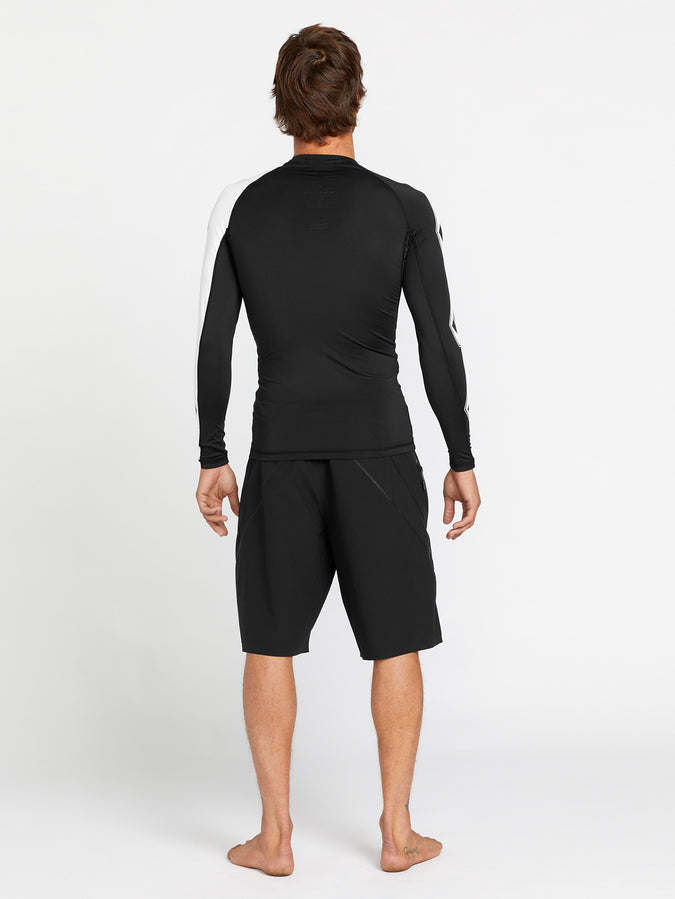 Surf Vitals Jack Robinson Long Sleeve Rashvest- Black