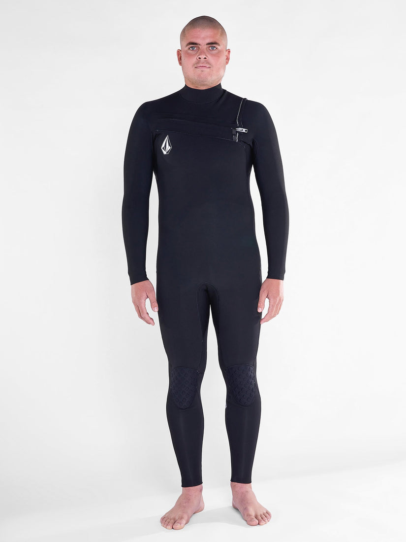 Modulator 4/3mm Chest Zip Wetsuit - Black