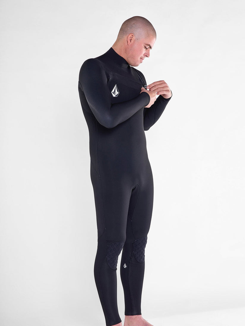 Modulator 4/3mm Chest Zip Wetsuit - Black