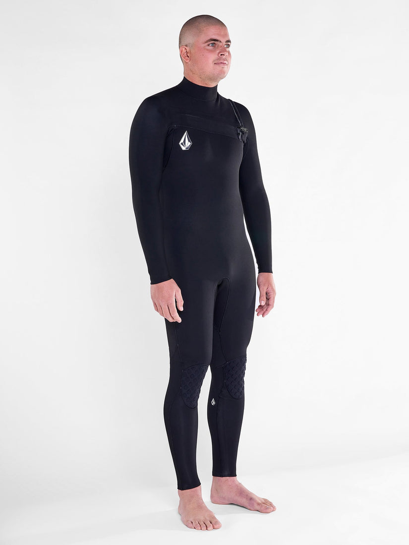 Modulator 4/3mm Chest Zip Wetsuit - Black