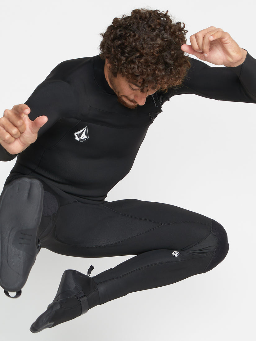 Modulator 4/3mm Chest Zip Wetsuit - Black