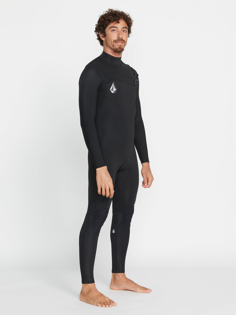 Modulator 4/3mm Chest Zip Wetsuit - Black