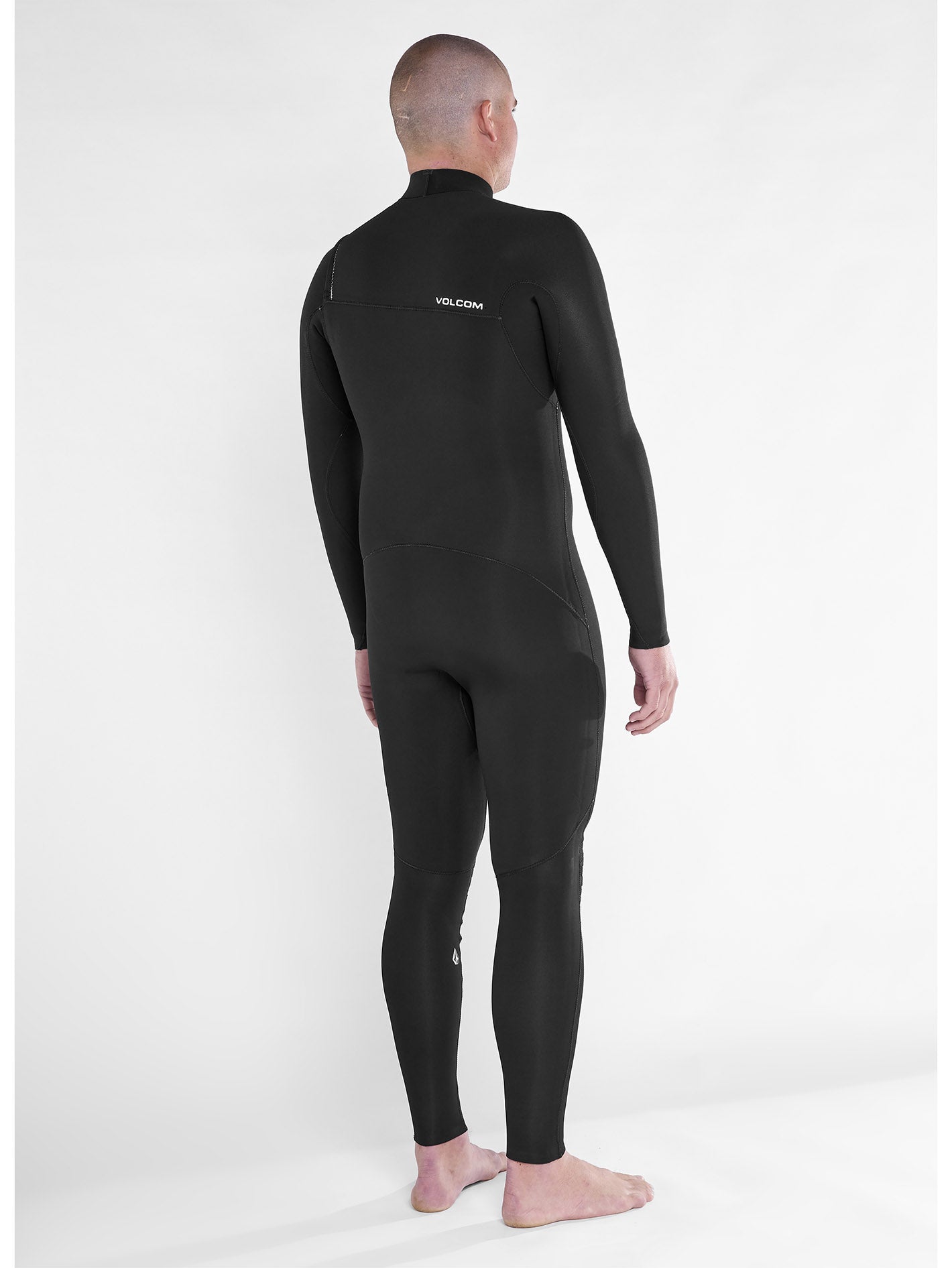 Modulator 3/2mm Chest Zip Wetsuit - Black | Volcom