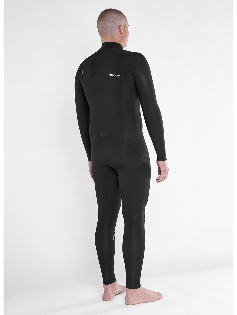 Modulator 3/2mm Chest Zip Wetsuit - Black