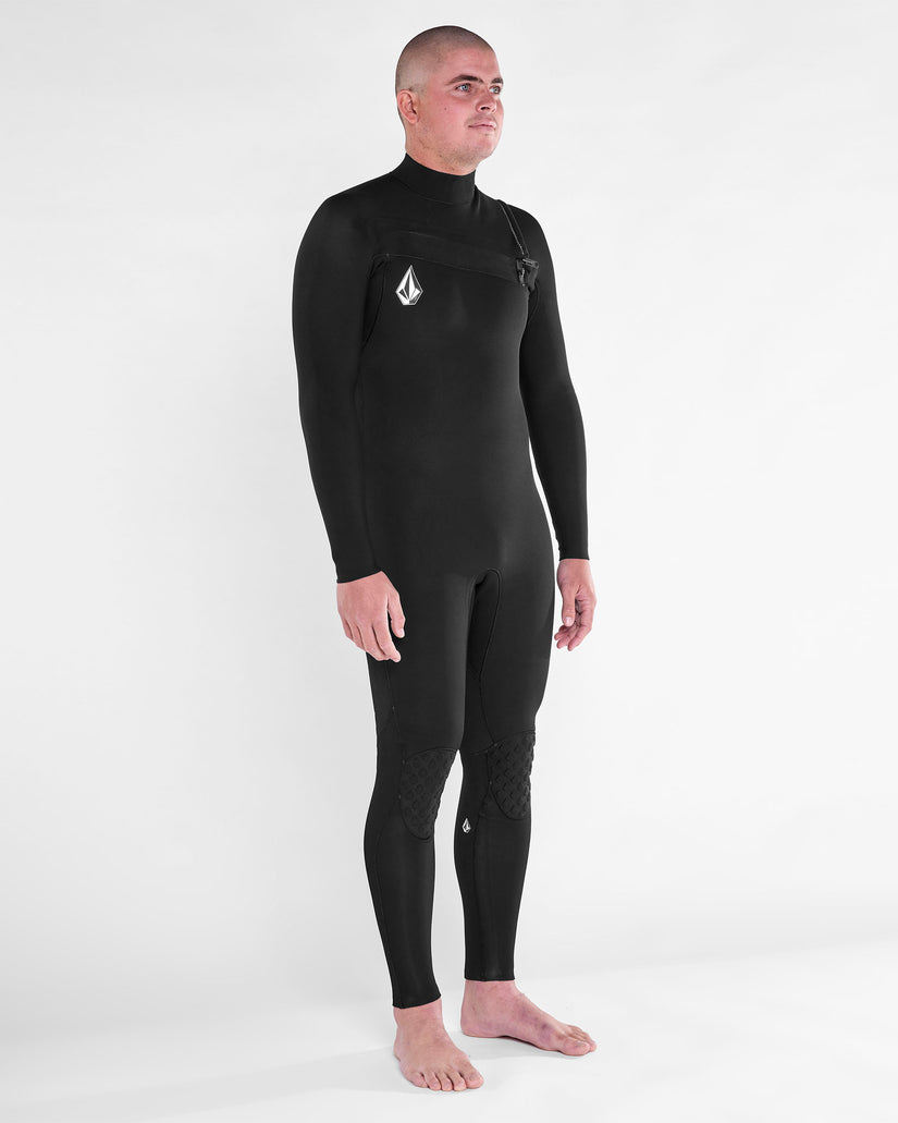 Modulator 3/2mm Chest Zip Wetsuit - Black