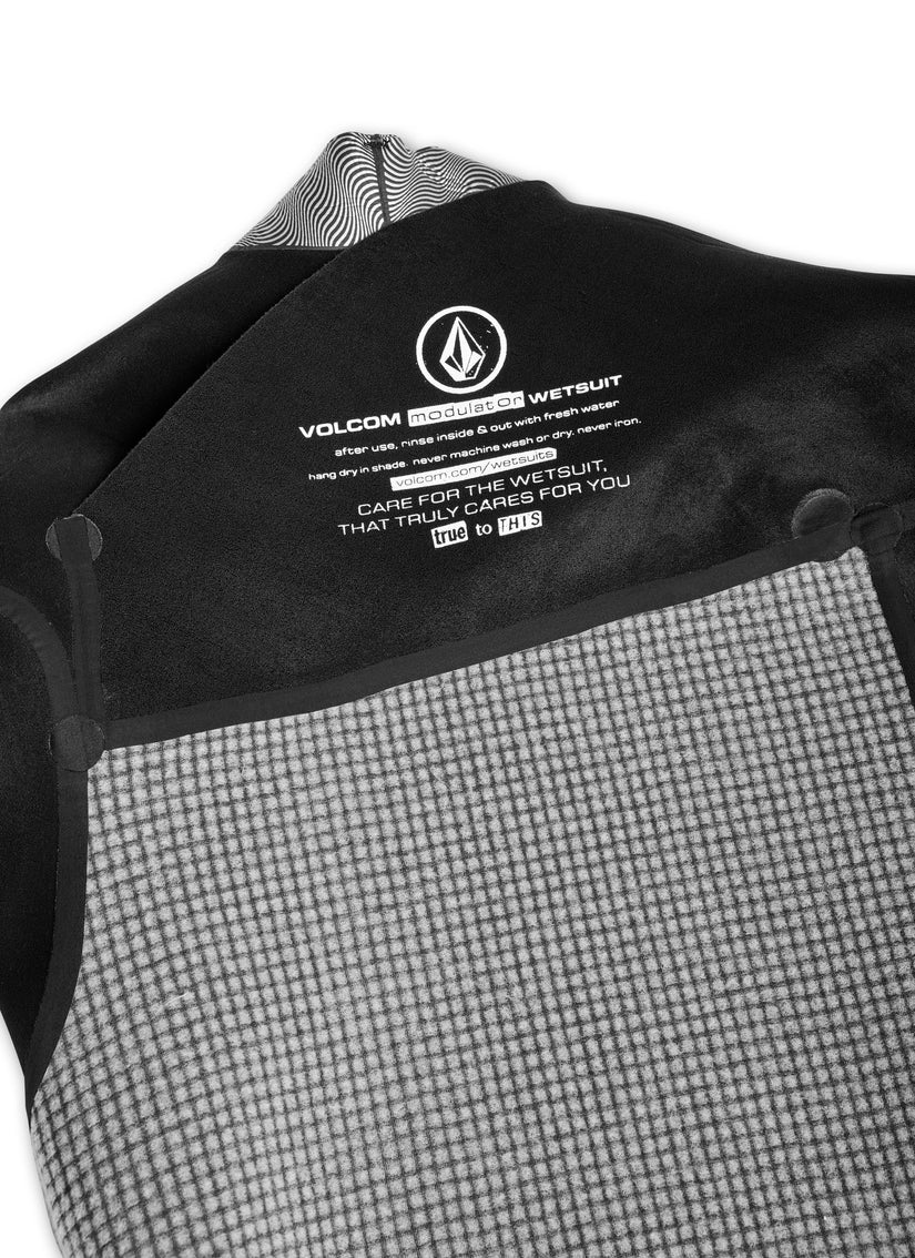 Modulator 4/3mm Chest Zip Wetsuit - Black