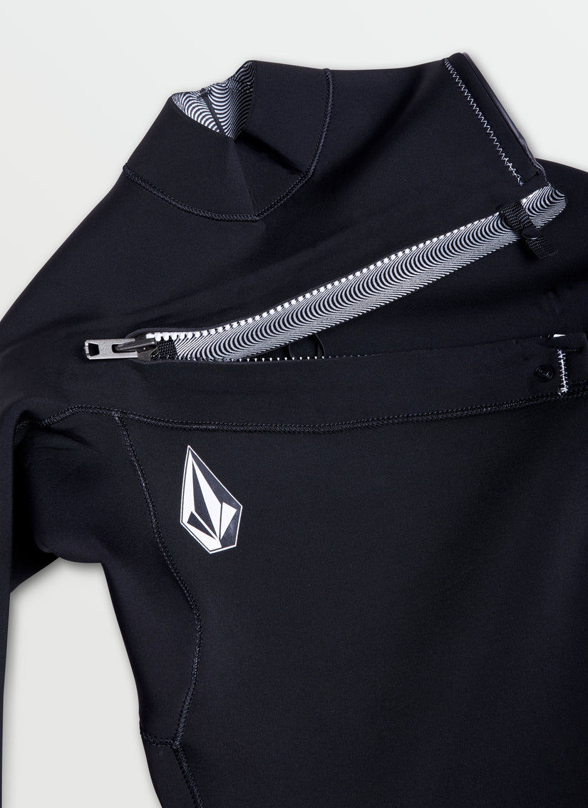 Modulator 4/3mm Chest Zip Wetsuit - Black