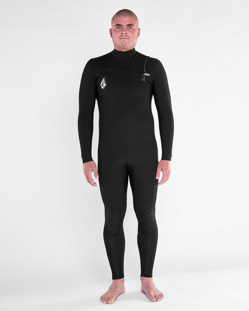Modulator 4/3mm Chest Zip Wetsuit - Black