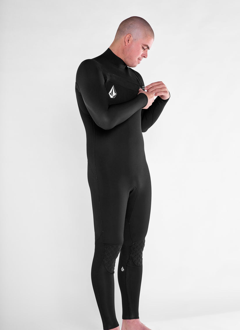 Modulator 4/3mm Chest Zip Wetsuit - Black
