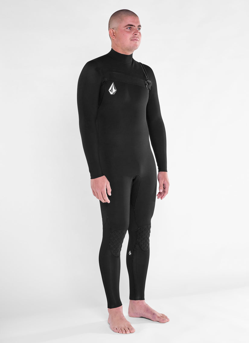 Modulator 4/3mm Chest Zip Wetsuit - Black