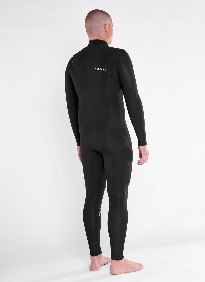 Modulator 4/3mm Chest Zip Wetsuit - Black