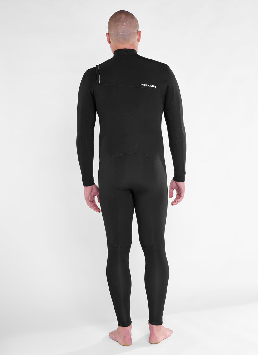 Modulator 4/3mm Chest Zip Wetsuit - Black
