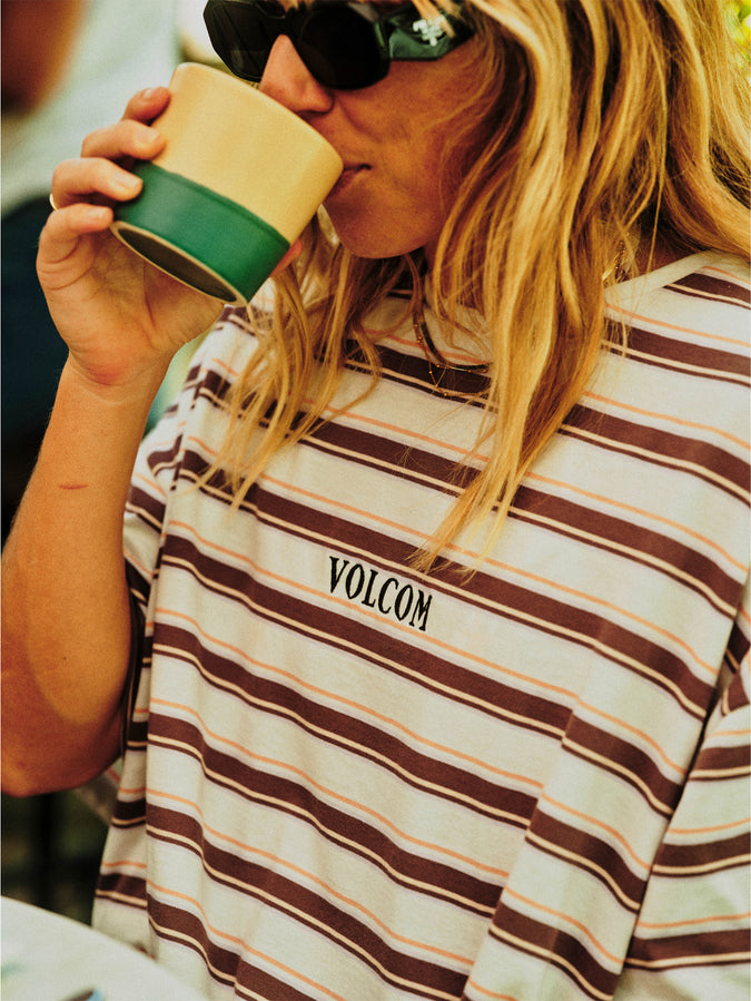 Coco Ho Short Sleeve Tee Shirt - Star White