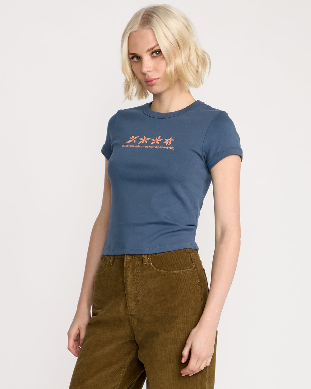 Womens Stoney Time Ringer T-Shirt – Volcom