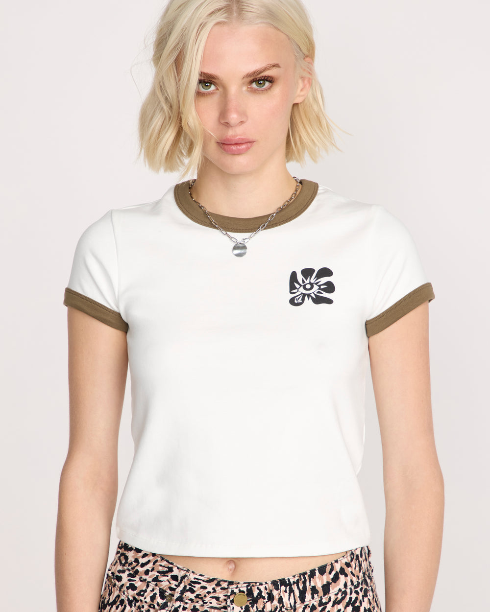 Womens Stoney Time Ringer – Volcom
