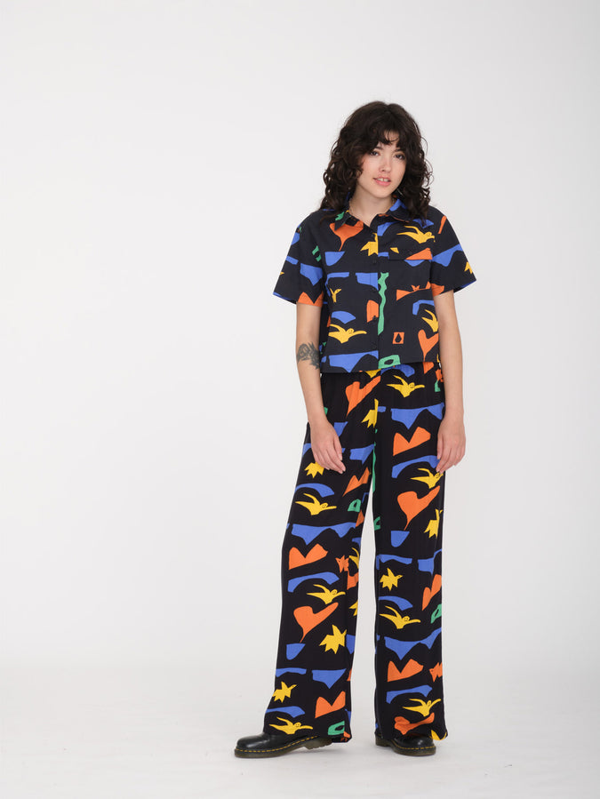 Featured Artist Arthur Longo Short Sleeve Shirt - Black