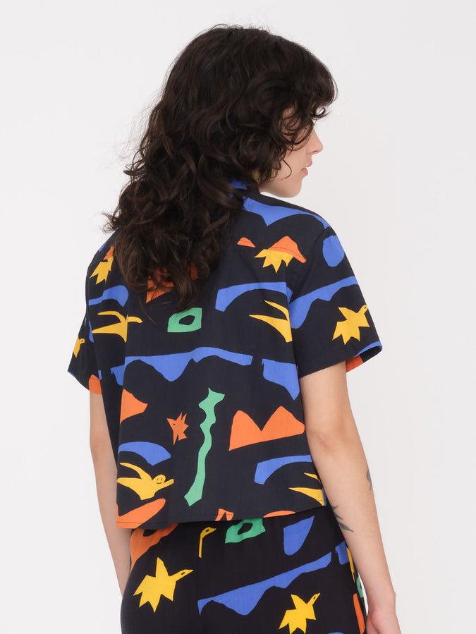 Featured Artist Arthur Longo Short Sleeve Shirt - Black