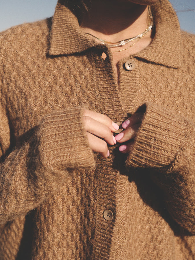 Coco Ho Cardigan - Mocha
