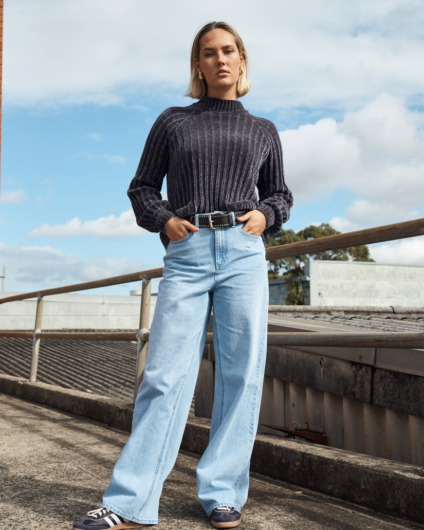 She Savage Jumper - Dark Grey