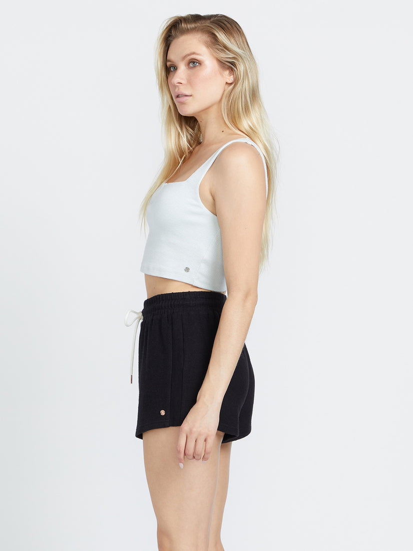 Lived In Lounge Fleece Shorts - Black