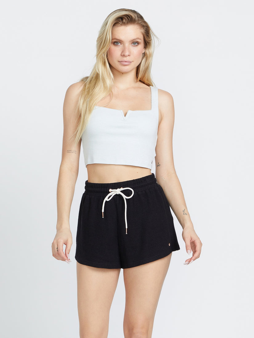 Lived In Lounge Fleece Shorts - Black