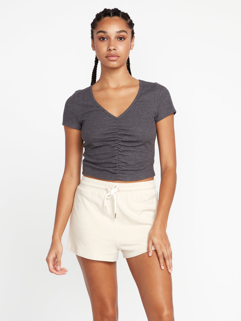 Lived In Lounge Fleece Short - Cream