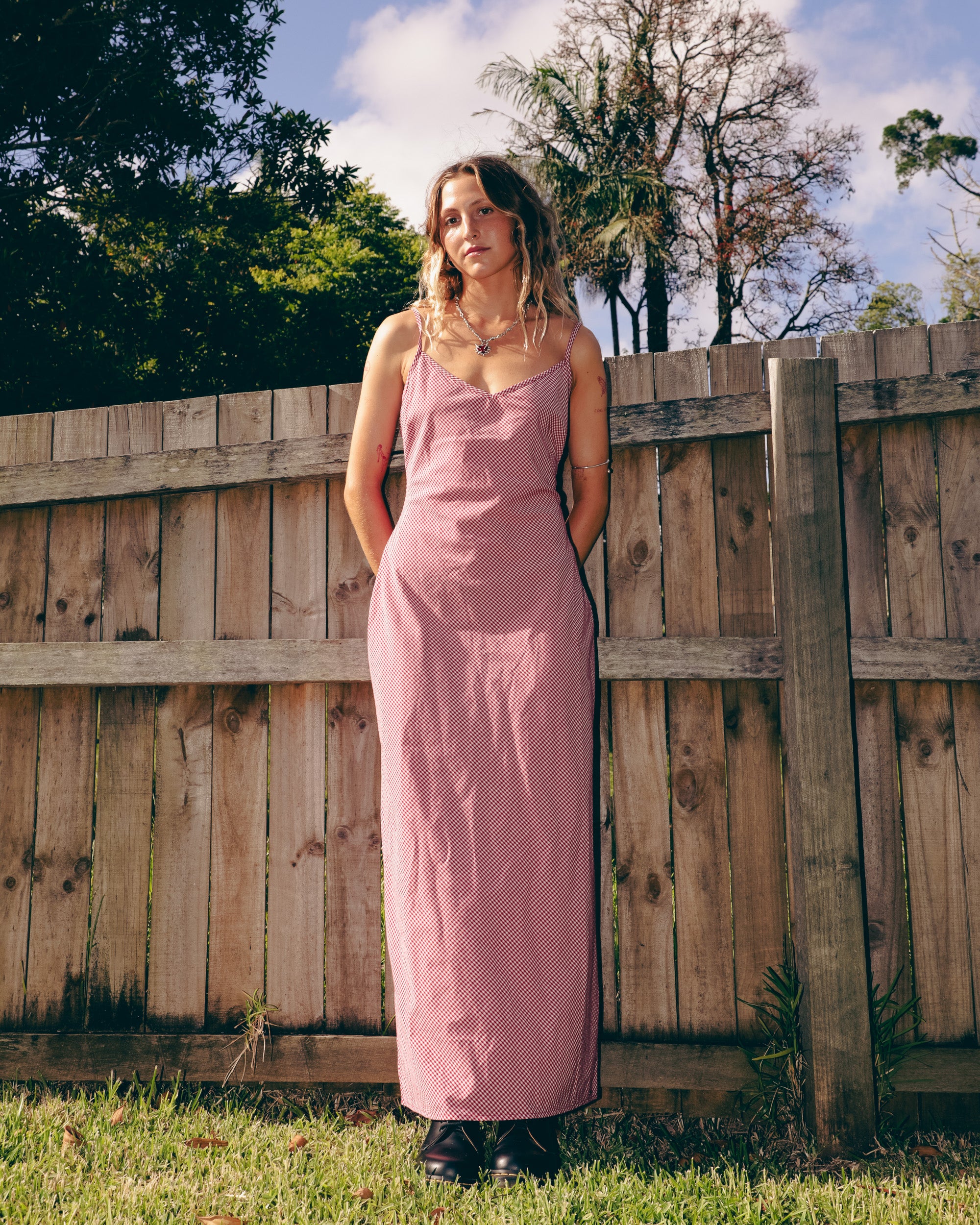 Womens Slippy Maxi Dress