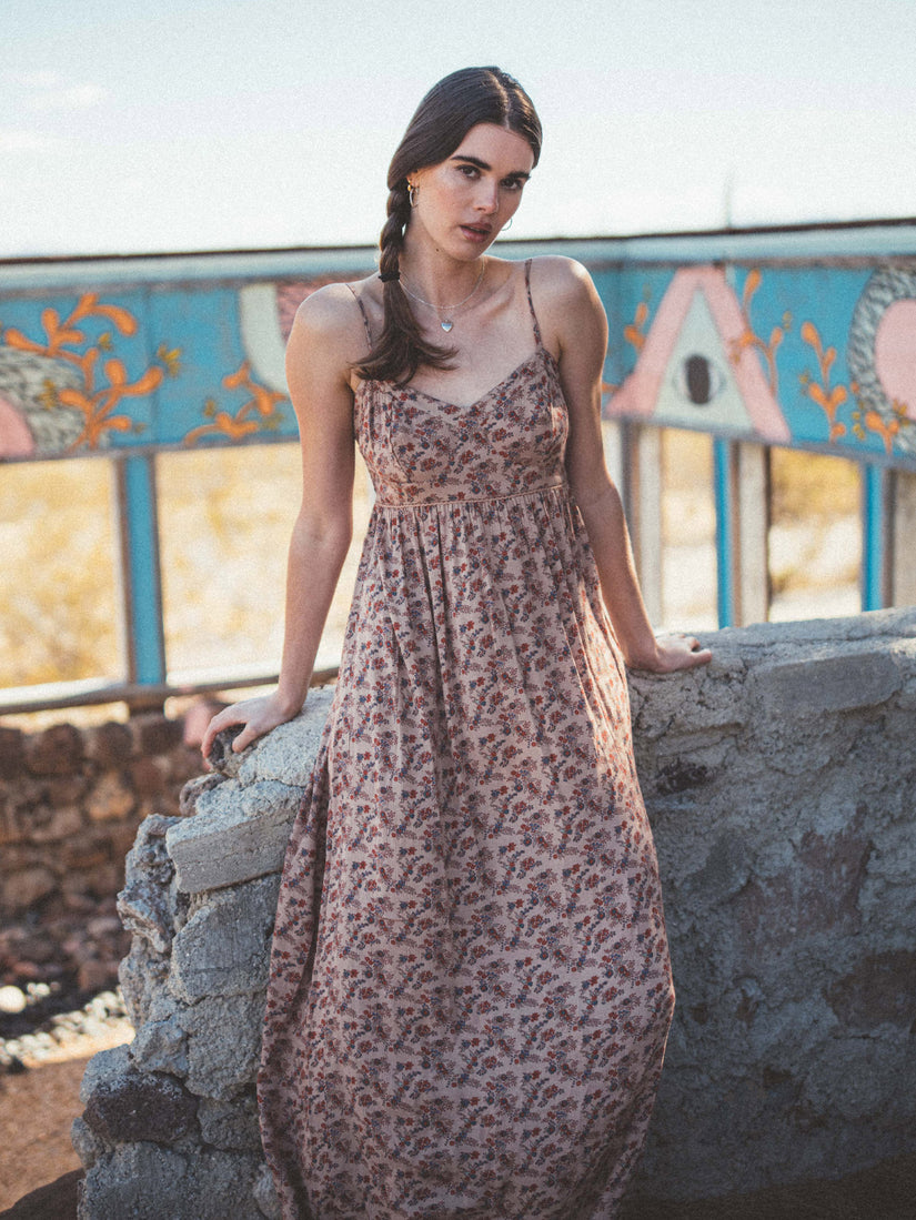 Part Time Luver Dress - Rust