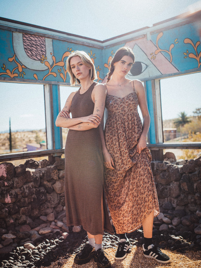 Part Time Luver Dress - Rust