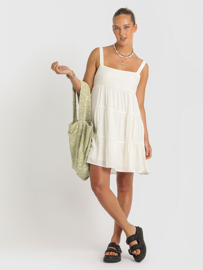 Viper Mini Dress - Bone