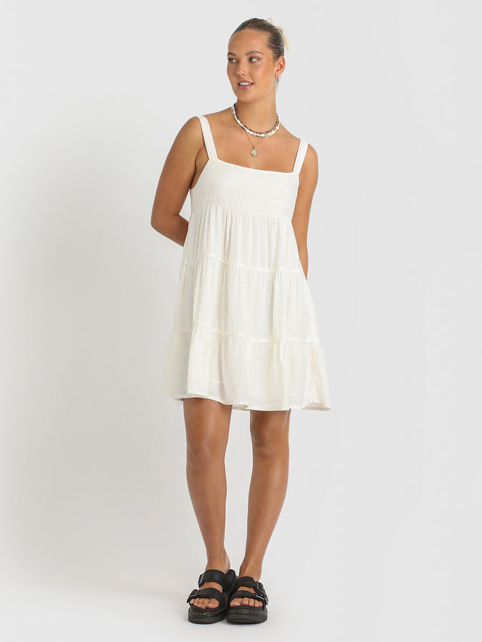 Viper Mini Dress - Bone