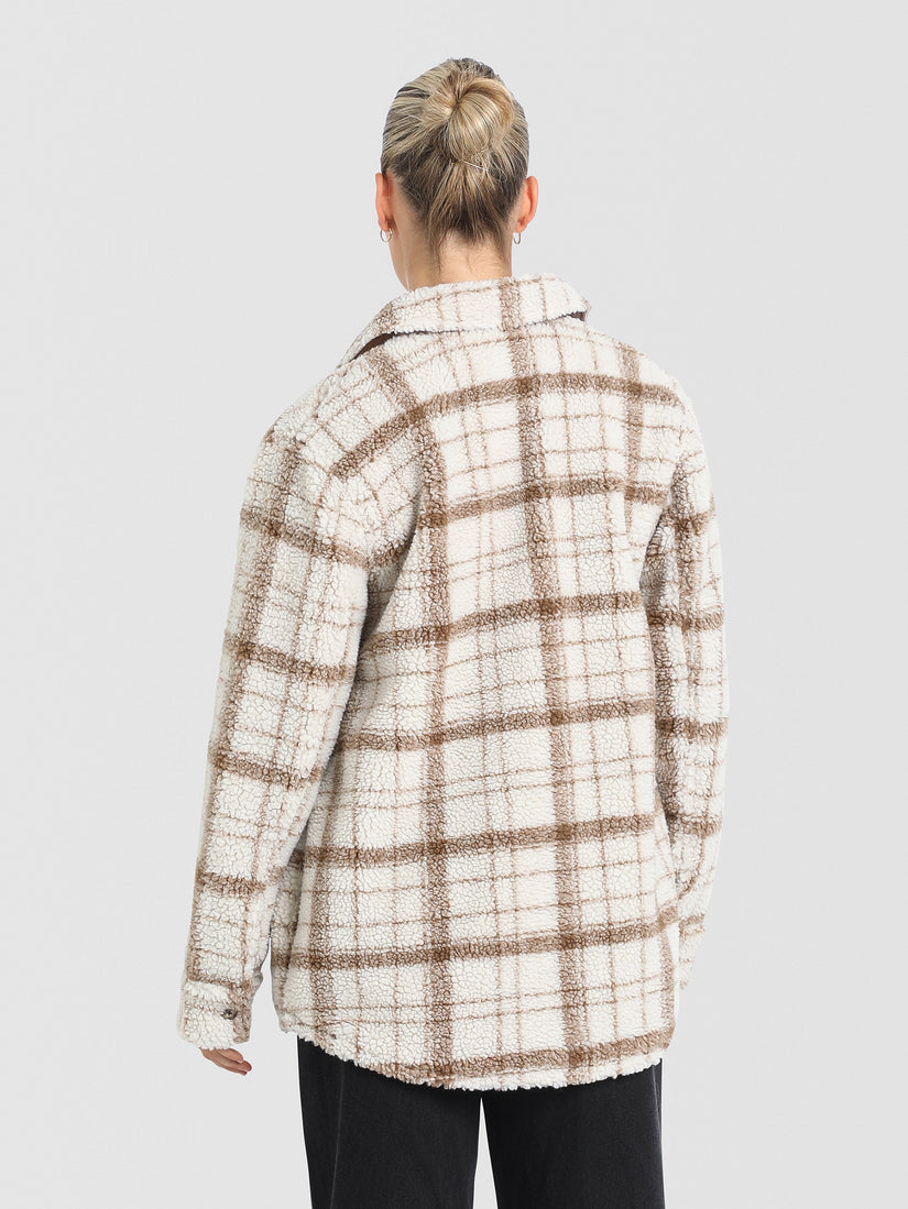 Silent Sherpa Jacket - Cloud