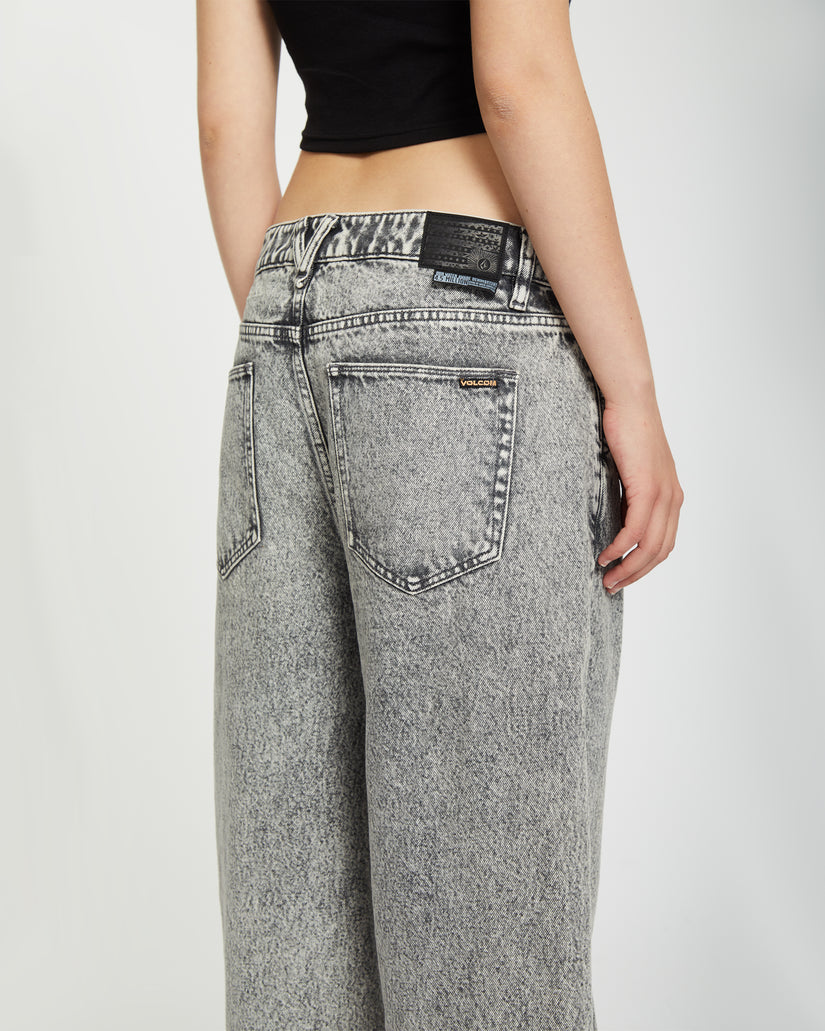 Beeggy Jeans Pants - Grey Vintage