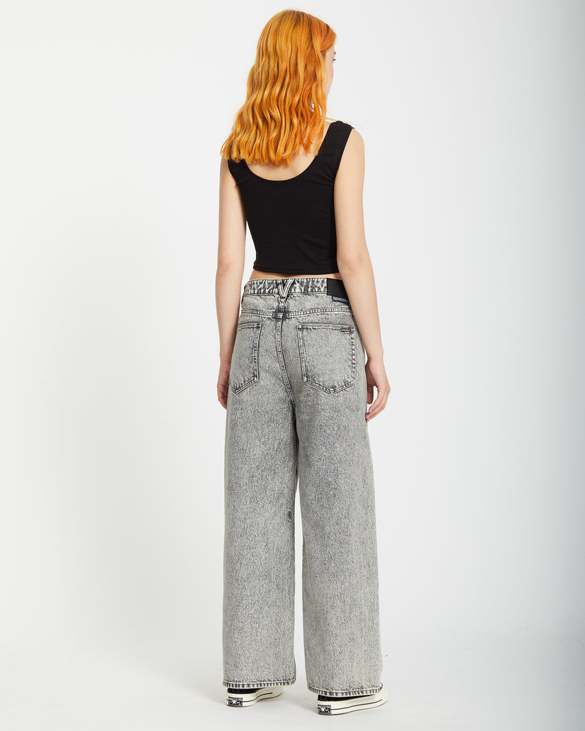 Beeggy Jeans Pants - Grey Vintage