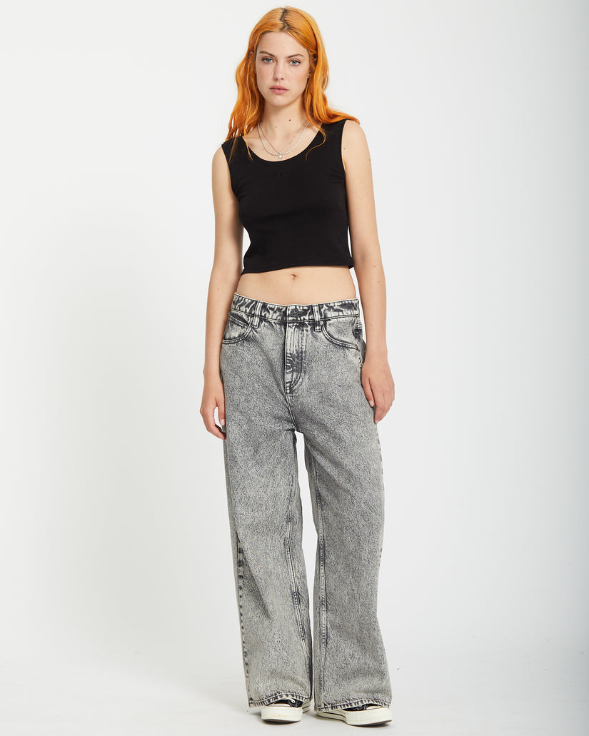 Beeggy Jeans Pants - Grey Vintage