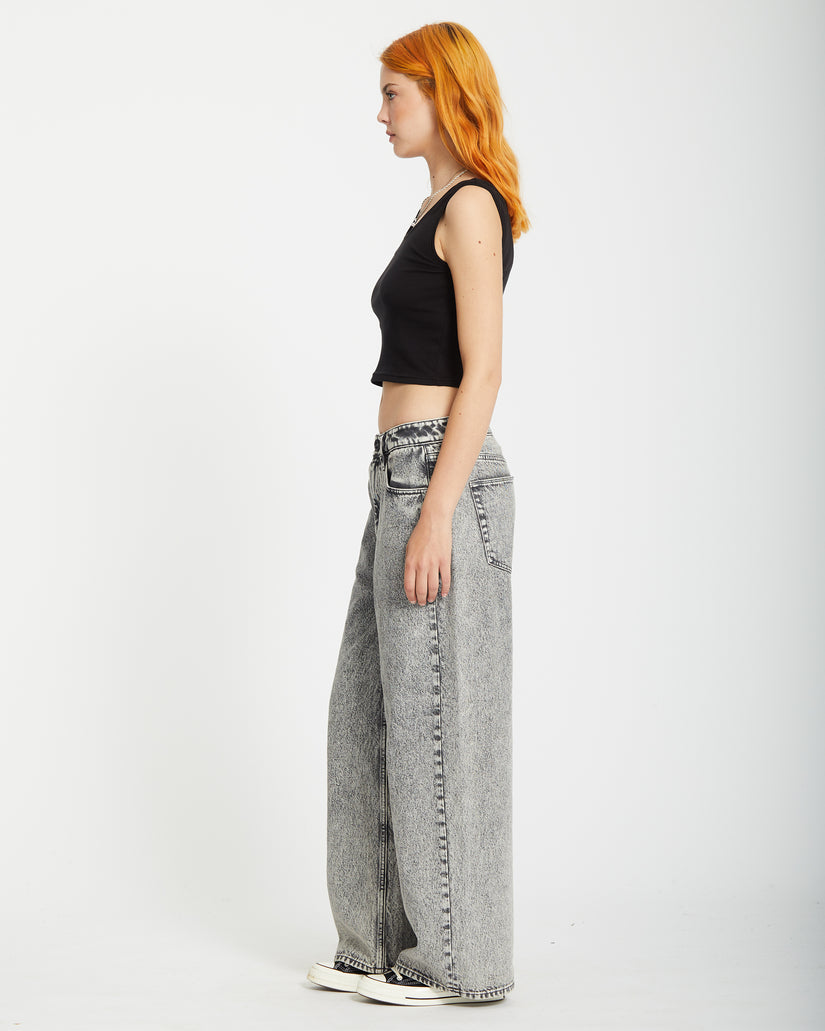 Beeggy Jeans Pants - Grey Vintage