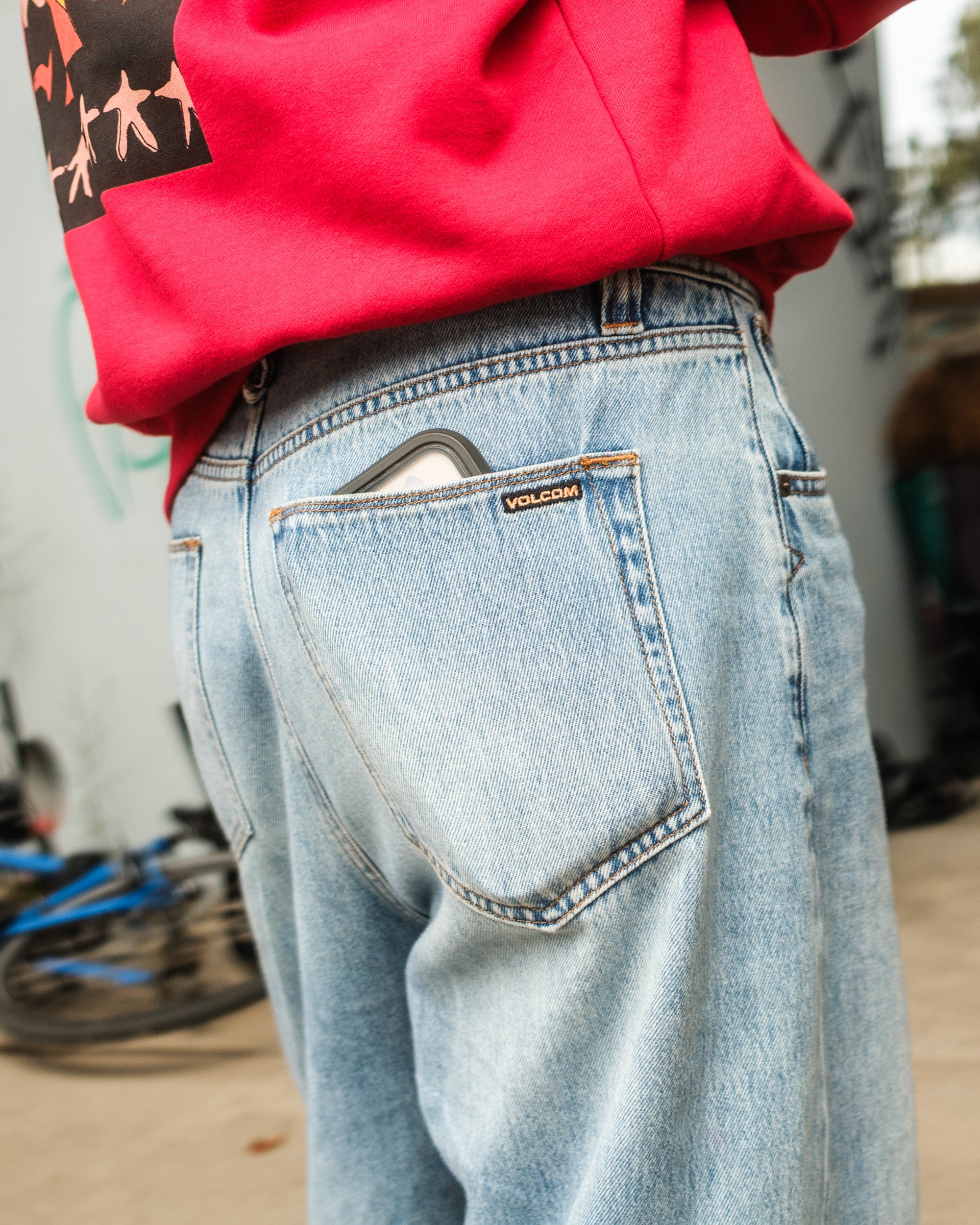 Womens Beeggy Denim Jeans