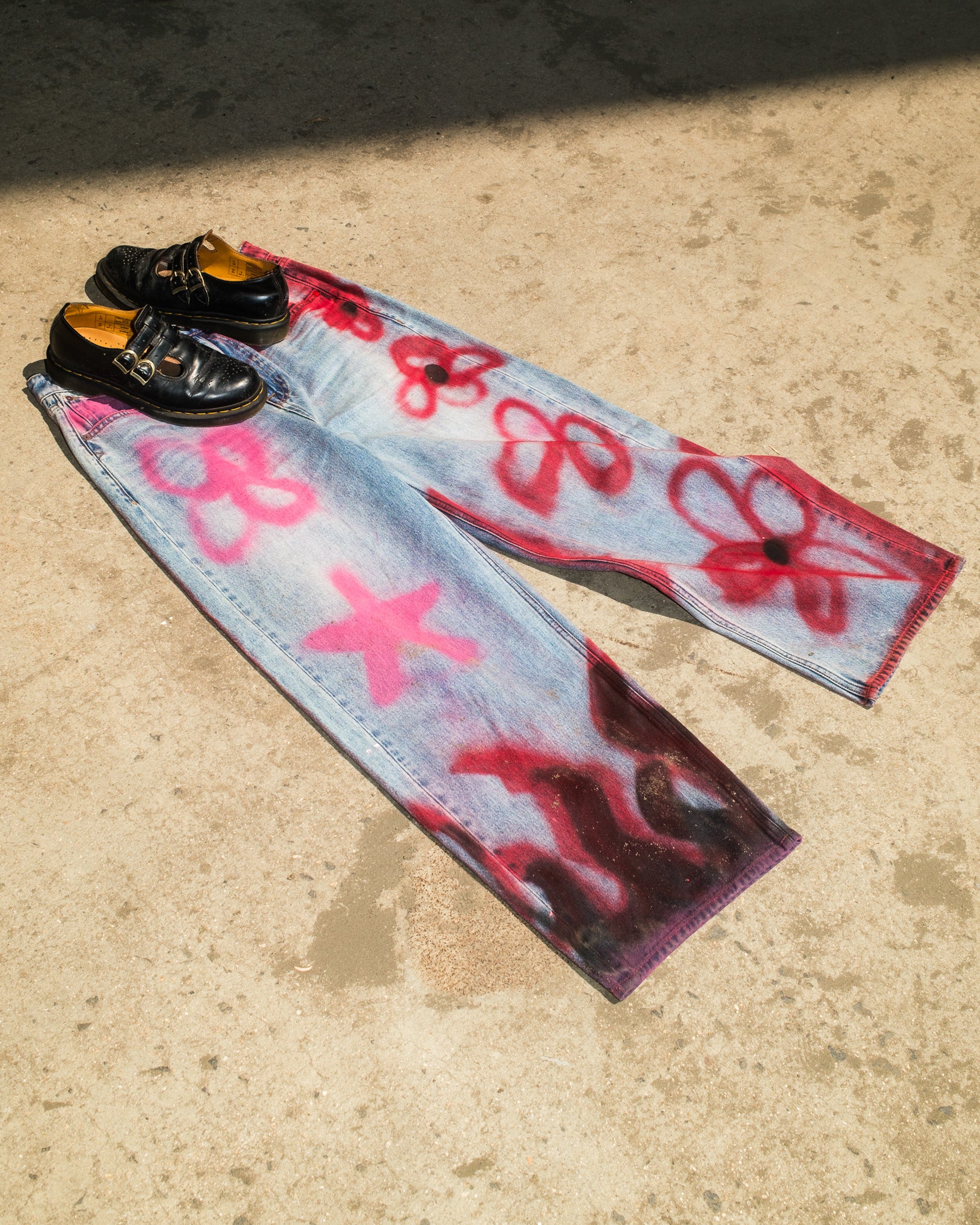 Womens Beeggy Denim Jeans